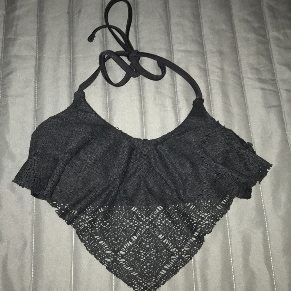 Black swimsuit top